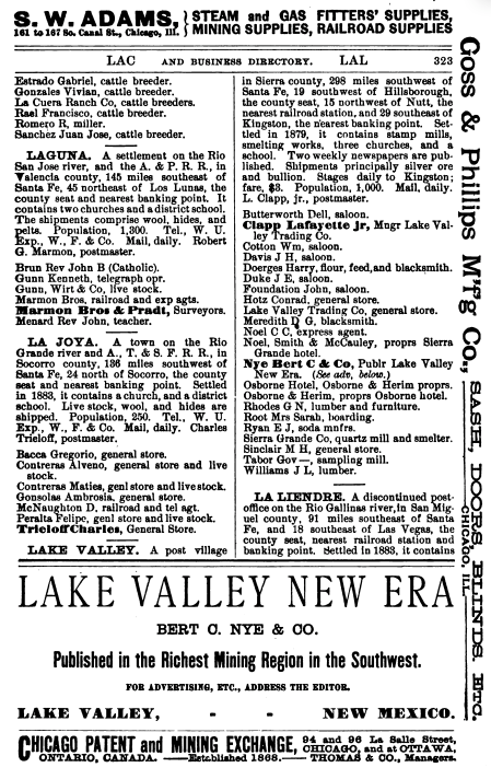 Kingston description 1884